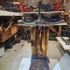 tin smiths anvil and stand