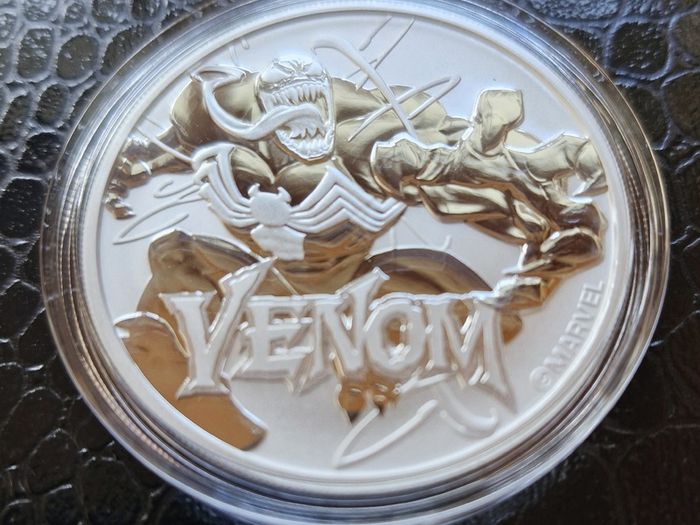 Perth Mint 1 oz silver 2020 MARVEL VENOM 1 Dollar coin