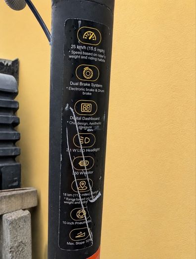 electric scooter