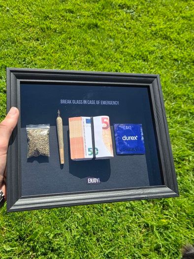 Gift 3D money frame art decor pictures
