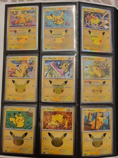Pokemon 30th Anniversary Binder and Cards