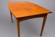 Mid Century Modern Vintage Scandinavian Teak Dining Table