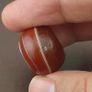 Vintage Natural Eye Pattern Sulemani Agate Tire Shape Bead Image 8