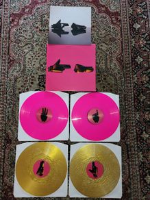 Run The Jewels: Run The Jewels 4 4 LP, Magenta, Gold Deluxe Edition, Limited Edition