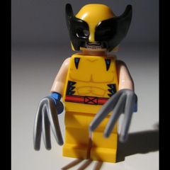 Lego WOLVERINE Minifigure Lego Superheroes Lego Minifigure