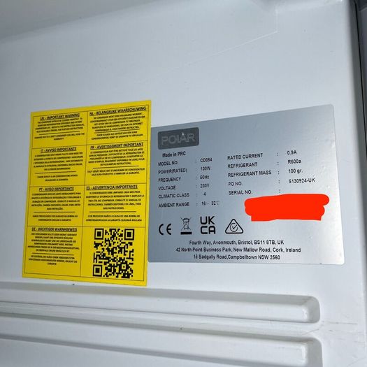 2x Polar 600Ltr Stainless Steel Commercial Fridges