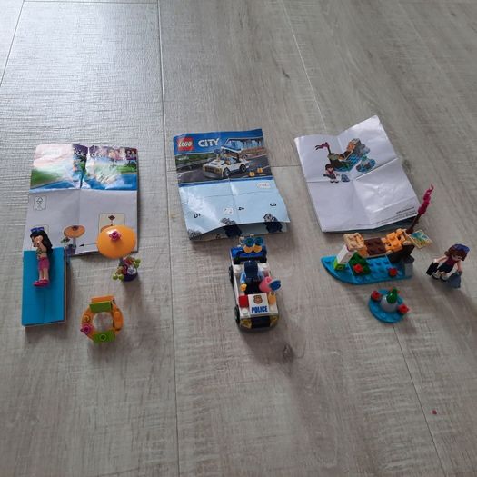 3 small lego sets