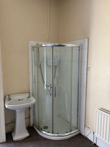 Showers, bathroom sinks, toilets and kitchenette sinks