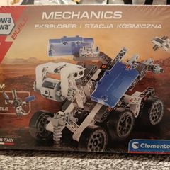 Clementoni Mechanics Space Explorer and Space Station STEM Building Set (New)