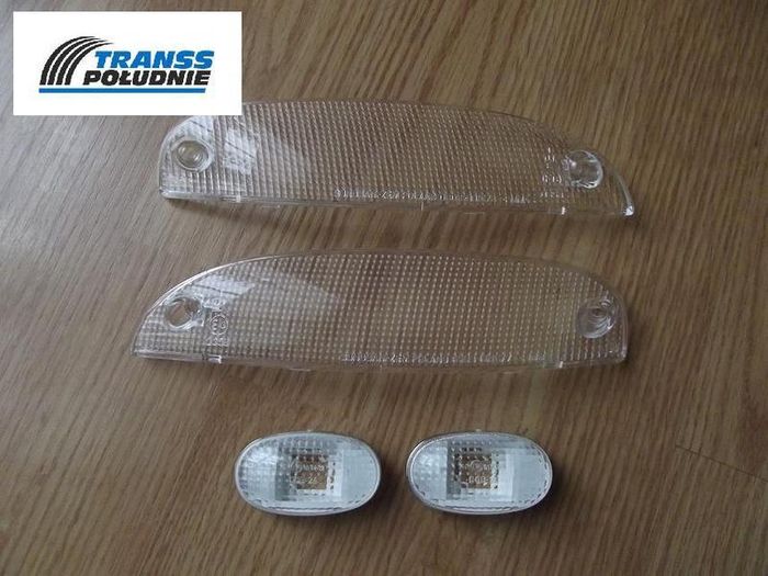 Front Indicator White Lenses & Side Indicator Set Daewoo Matiz I 01.98-12.08