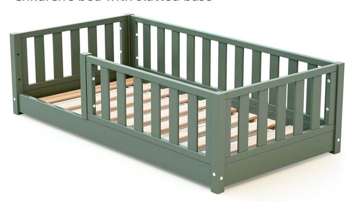 childrens floor bed