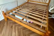 Fabulous Solid 4Ft 6 Double Bed Frame With Low Footboard - Can Deliver