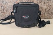 Lowepro Nova Mini Aw Vintage Camera Bag With Shouldet Strap And Rain Cover