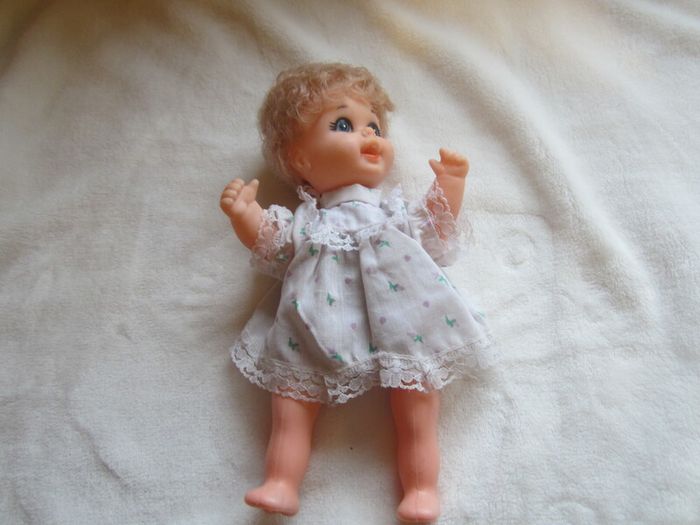 small vintage doll