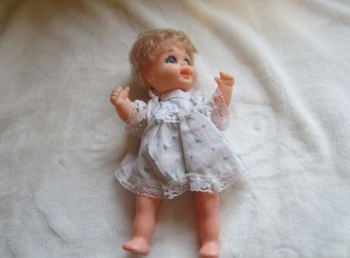 small vintage doll