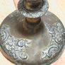 Vintage Candlestick Holder Antique Mantle Metal Candle Holder Tabletop 1kg 30cm Image 4