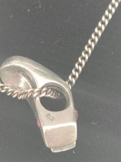 Vintage 925 silver pendant set