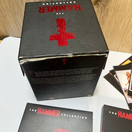 The Hammer Collection 21 Disc Collector's Box Set DVD + Booklet + 6 Postcards