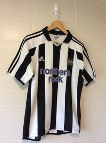 Newcastle United Jersey. Season 2003/2005. Official Adidas Mens Home Jersey. Authentic Original From 2003. Not A Modern Day Remake.
