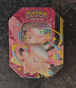 FREE Tracked Shipping, Pokemon Clafable Mega Moonlit Tin