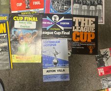7 Aston Villa FC match programmes
