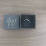 Solid Silver Signet Ring Size P Image 5