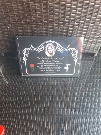 grave plaque s  20 15euro