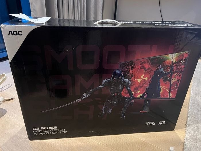 AOC Q27G2SEU 27 inch Gaming Monitor Excellent Condition