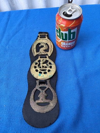 Vintage horse brasses