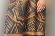 long skirt, african style