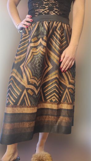 long skirt, african style
