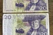 Swedish 20 Kronor Banknotes  Sveriges Riksbank