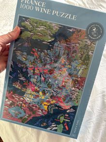 Wine regions jigsaws of Spain or France