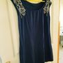 Dorothy Perkins Navy Dress - Size 14 Image 2