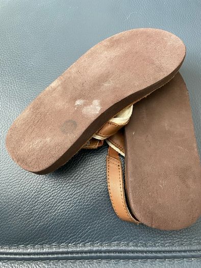 Kids sandals boys girls unisex Polo Ralph Lauren genuine leather size UK 13