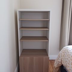 Besta cabinet with 4 shelves and 1 deepdrawer. Perfect condition