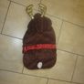 Med / large dog Christmas coat, reindeer Image 2