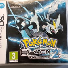 Box+Manual Pokemon Black 2 Nintendo DS