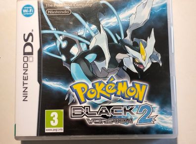 Box+Manual Pokemon Black 2 Nintendo DS