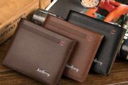 Baellerry Man Ladies Womens Wallet Leather with Coin Pocket Hasp Clutch