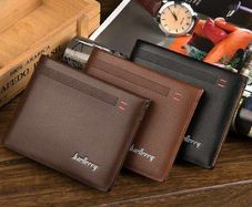 Baellerry Man Ladies Womens Wallet Leather with Coin Pocket Hasp Clutch