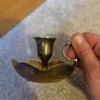 Vintage Brass Chamberstick/ Candle Holder Image 4
