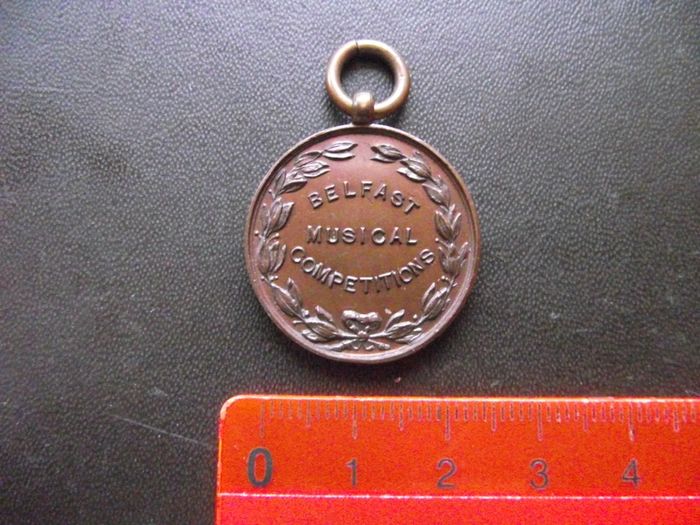 1931 Medal 'Belfast Musical Competitions'