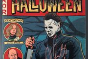 Nick Castle Autograph Halloween Comic Cover Print