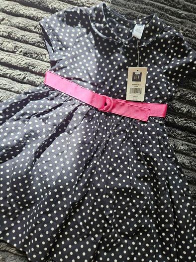 Brand-New Y2K Gap 2Piece Polkadot Dress Set with Baby Knickers