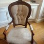 Elegant round Table and 2 chairs Image 2