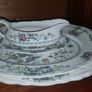 Vintage Crown Ducal Chinese Garden Dinner Set Image 4