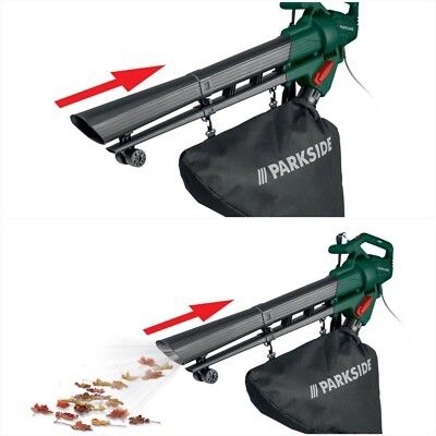 Electric Leaf Vacuum and Blower Parkside LIDL