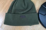 Barbour green hat