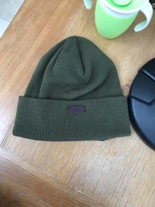 Barbour green hat